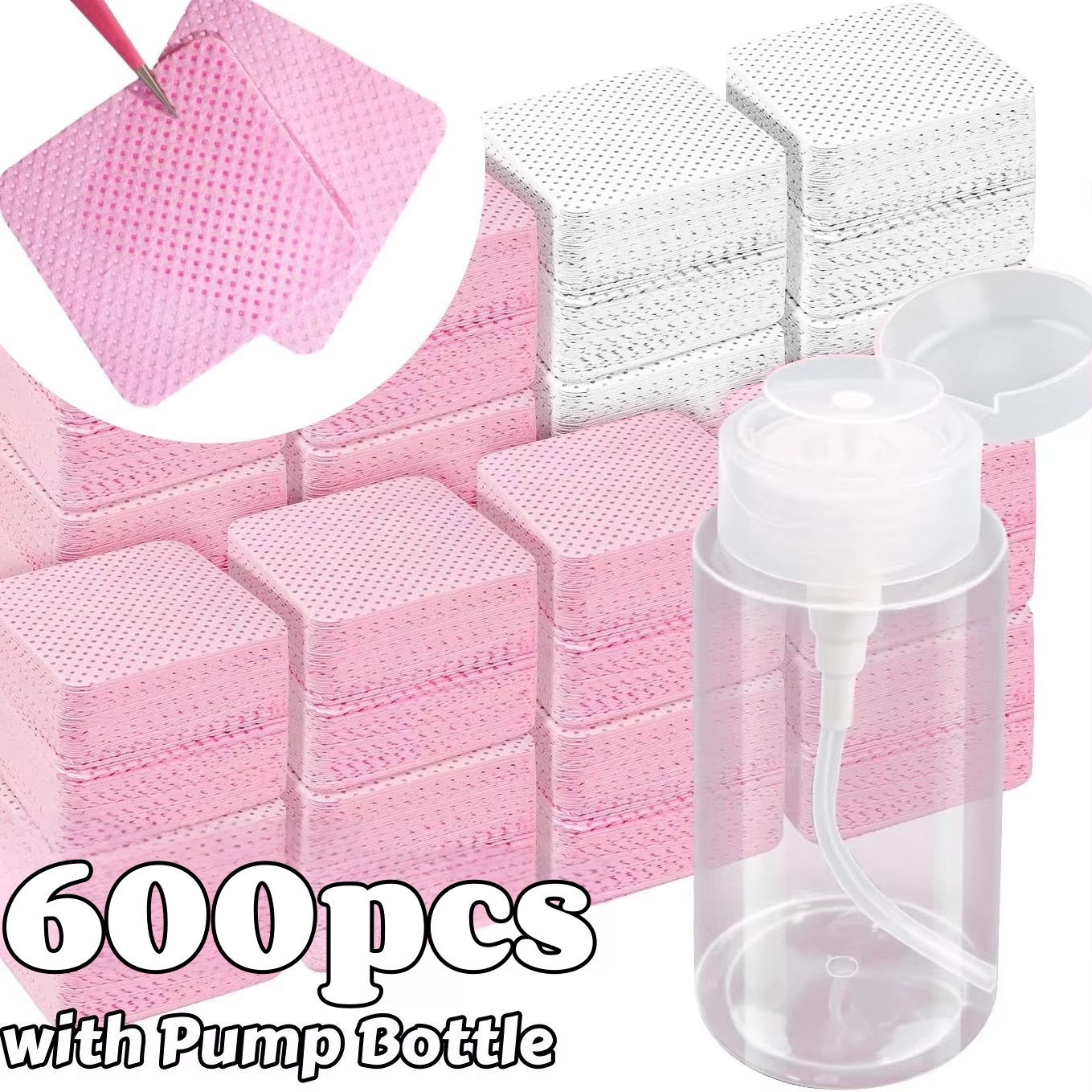 20/600pcs Lint-Free Nail Wipes - Gel Nail Polish บทวิจารณ์และราคา