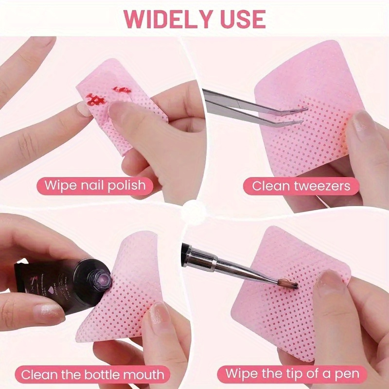 20/600pcs Lint-Free Nail Wipes - Gel Nail Polish บทวิจารณ์และราคา