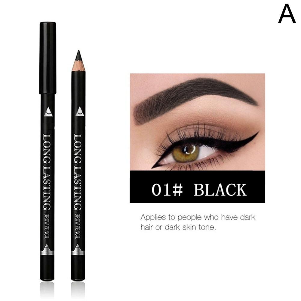 3-Color Long Lasting Black Bro - Eyebrow Pomade Pencil บทวิจารณ์และราคา