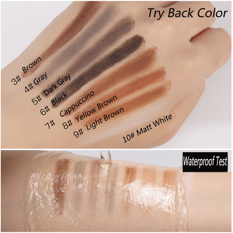 HAOZHUANG pull Eyebrow Pencil  - Eyebrow Pomade Pencil บทวิจารณ์และราคา