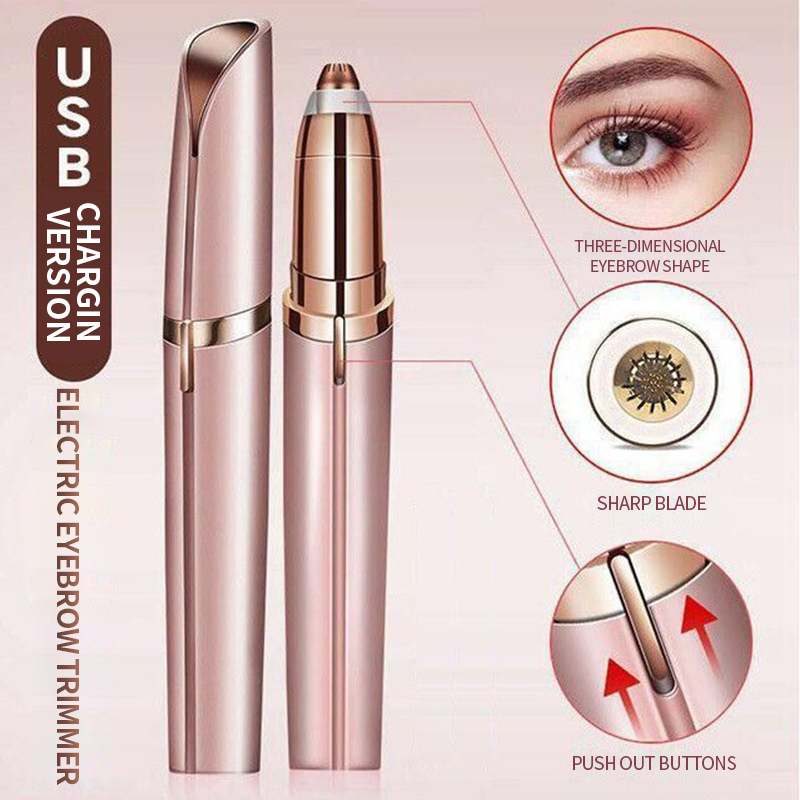 Womens Electric Eyebrow Trimme - Eyebrow Pomade Pencil บทวิจารณ์และราคา