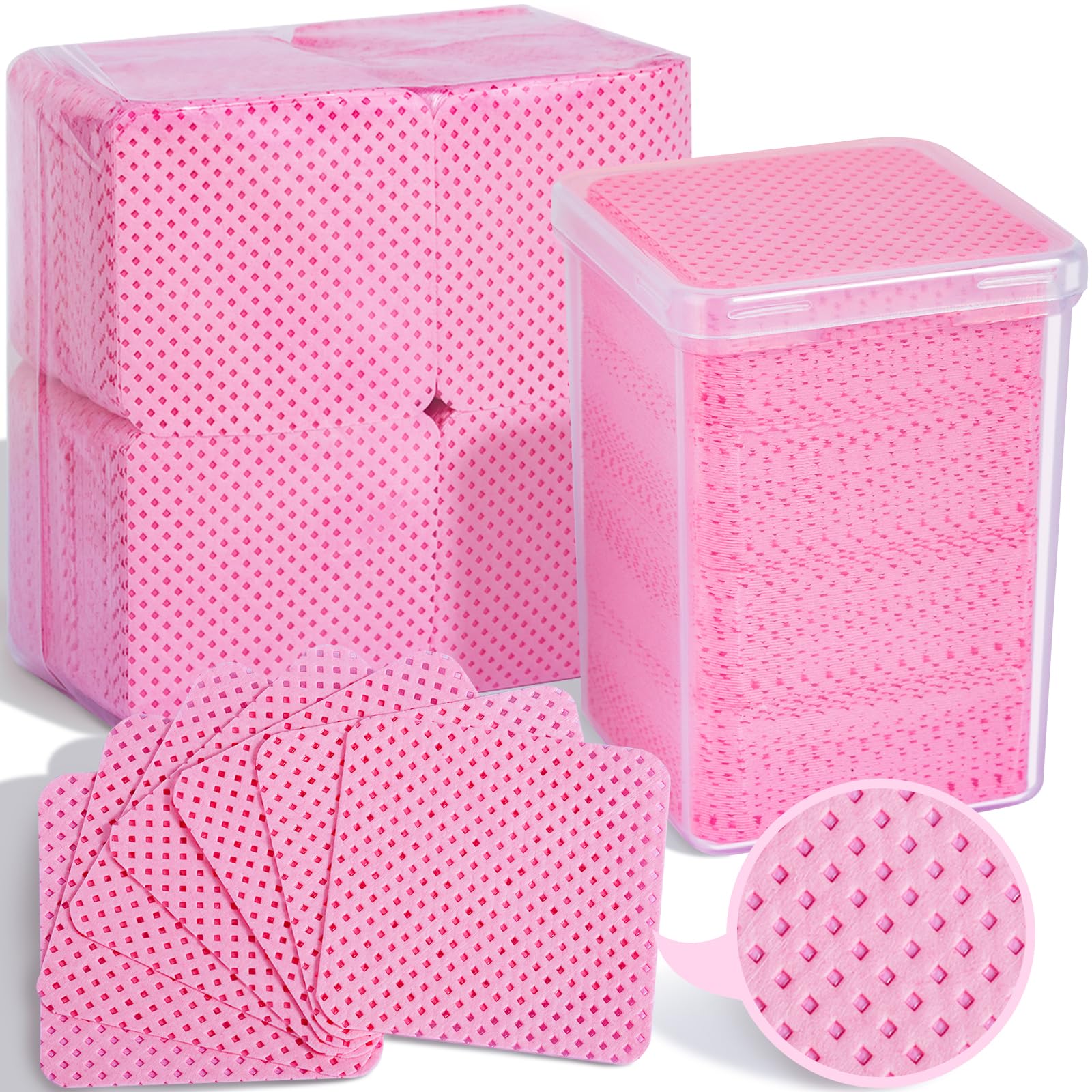 200Pcs Lint Free Nail Cleaning - Gel Nail Polish บทวิจารณ์และราคา