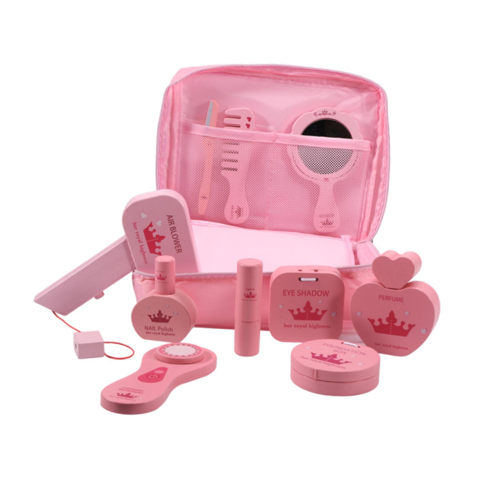 10x Pretend Makeup Kits Wood B - Beauty Makeup Kit For Kids บทวิจารณ์และราคา