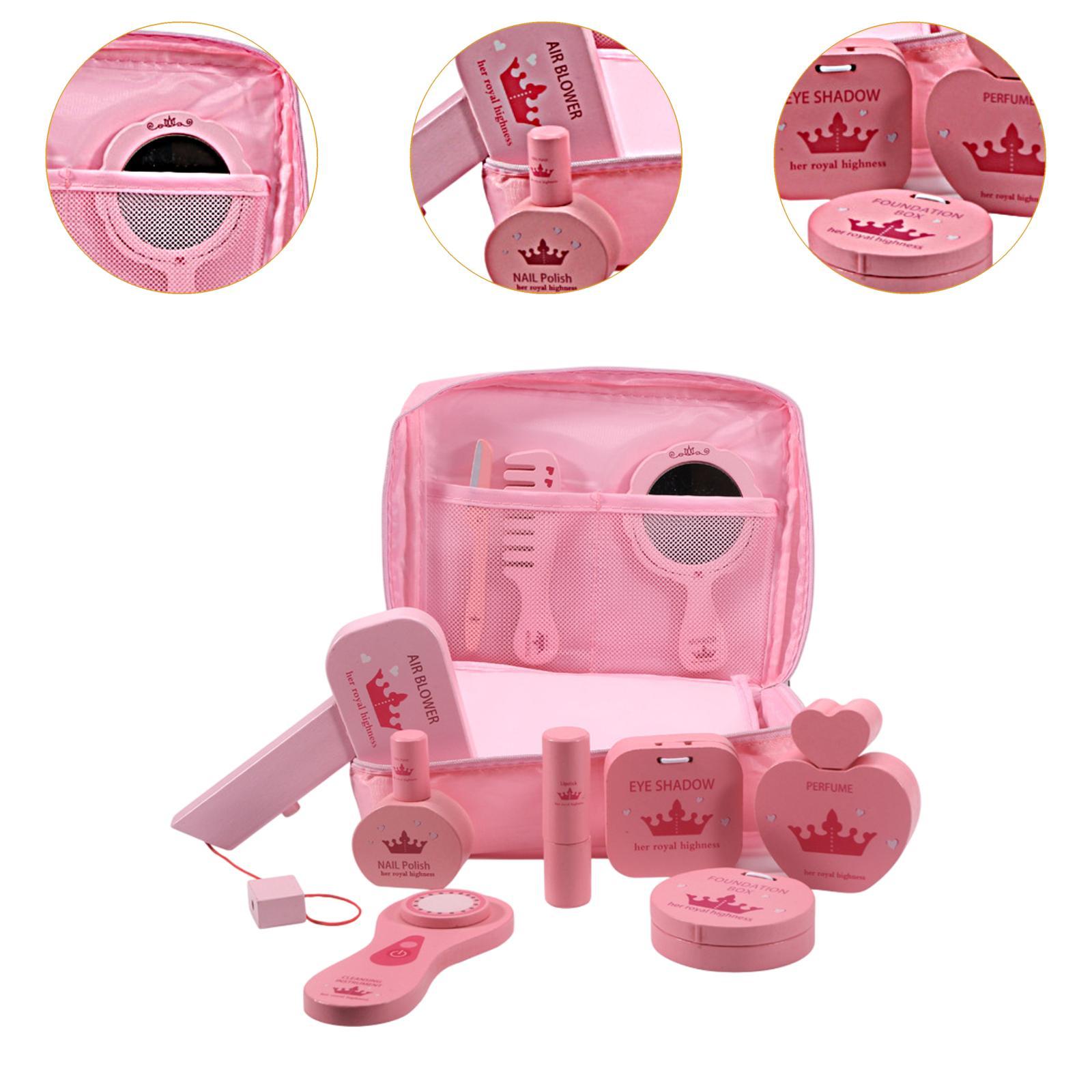 10x Pretend Makeup Kits Wood B - Beauty Makeup Kit For Kids บทวิจารณ์และราคา