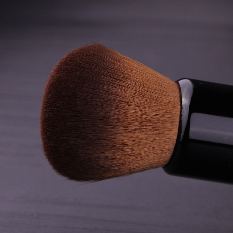 Powder Makeup Brush Wood Handl - Beauty Queen Makeup บทวิจารณ์และราคา