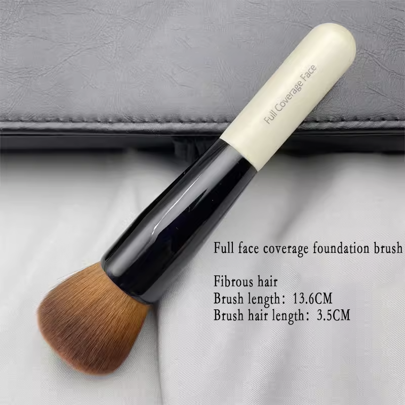 Powder Makeup Brush Wood Handl - Beauty Queen Makeup บทวิจารณ์และราคา
