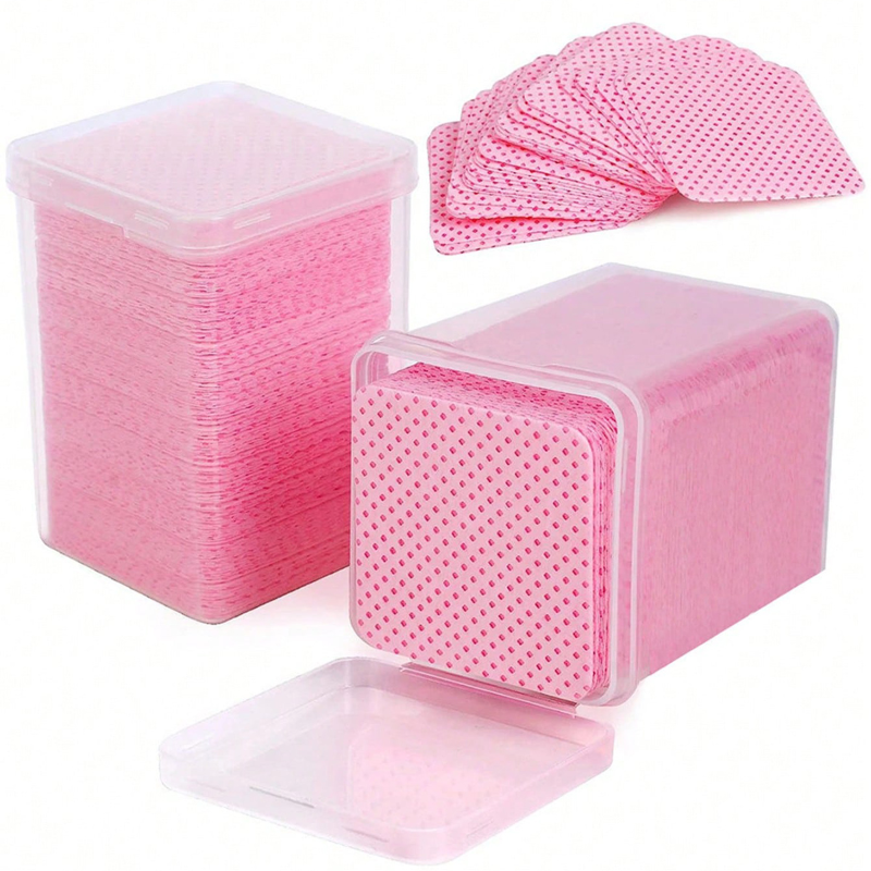 Lint Free Wipes Cleaning Tool  - Gel Nail Polish บทวิจารณ์และราคา