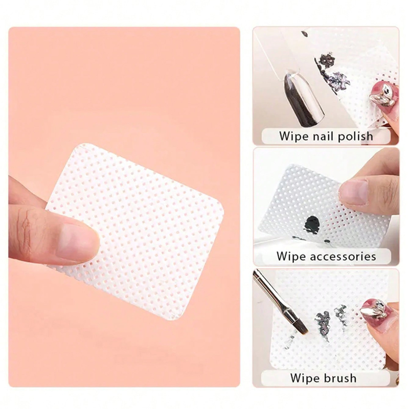 Lint Free Wipes Cleaning Tool  - Gel Nail Polish บทวิจารณ์และราคา