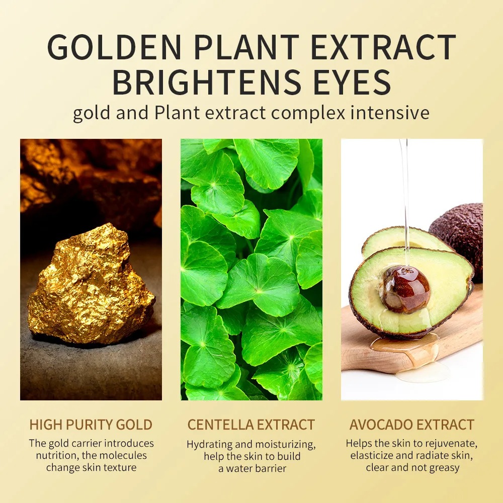 120pcs Avocado Golden Collagen - Collagen Eye Patch บทวิจารณ์และราคา