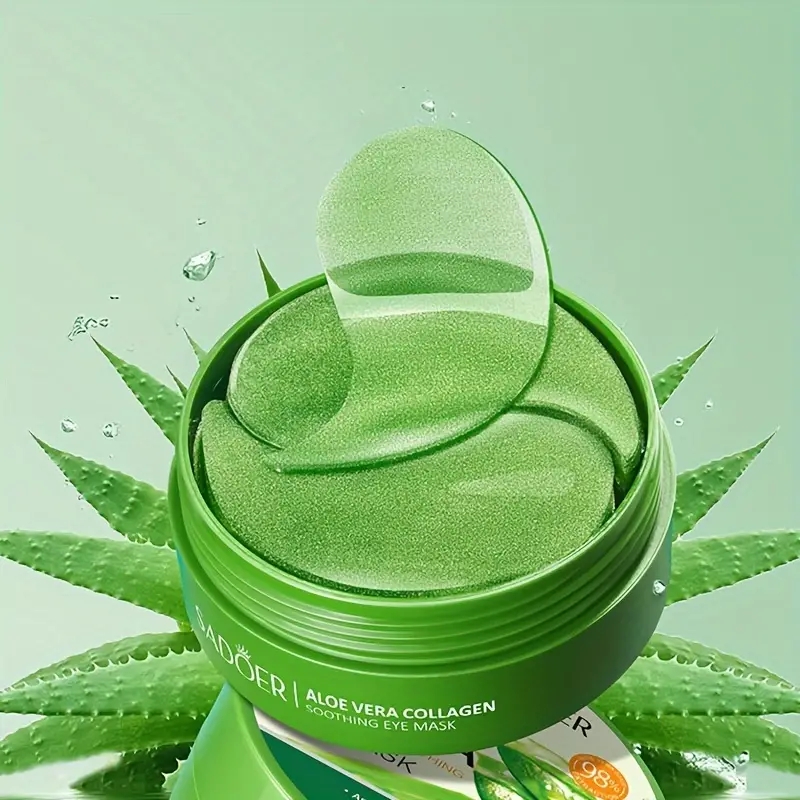 60 Pieces of Aloe Vera Collage - Collagen Eye Patch บทวิจารณ์และราคา