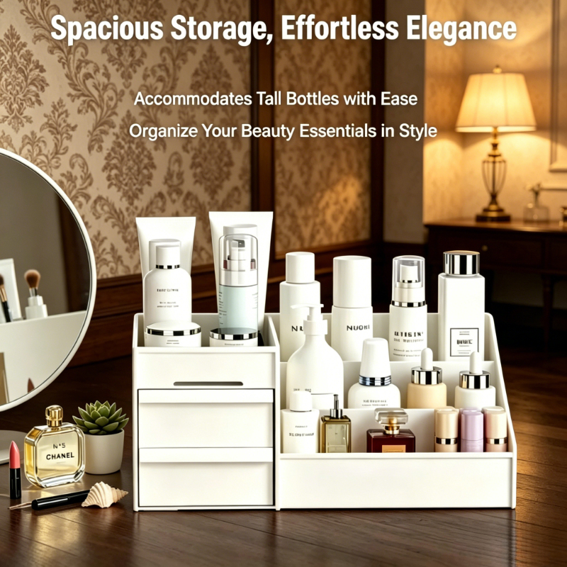 Small White Drawer Style Plast - Beauty Kiss Makeup บทวิจารณ์และราคา