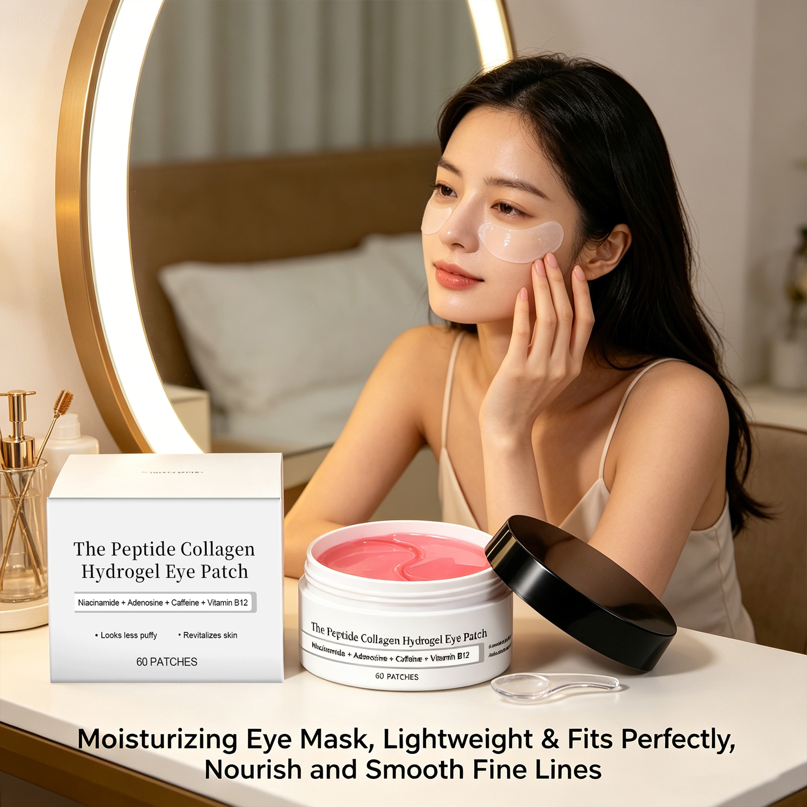 Collagen Hydrogel Eye Patches  - Collagen Eye Patch บทวิจารณ์และราคา