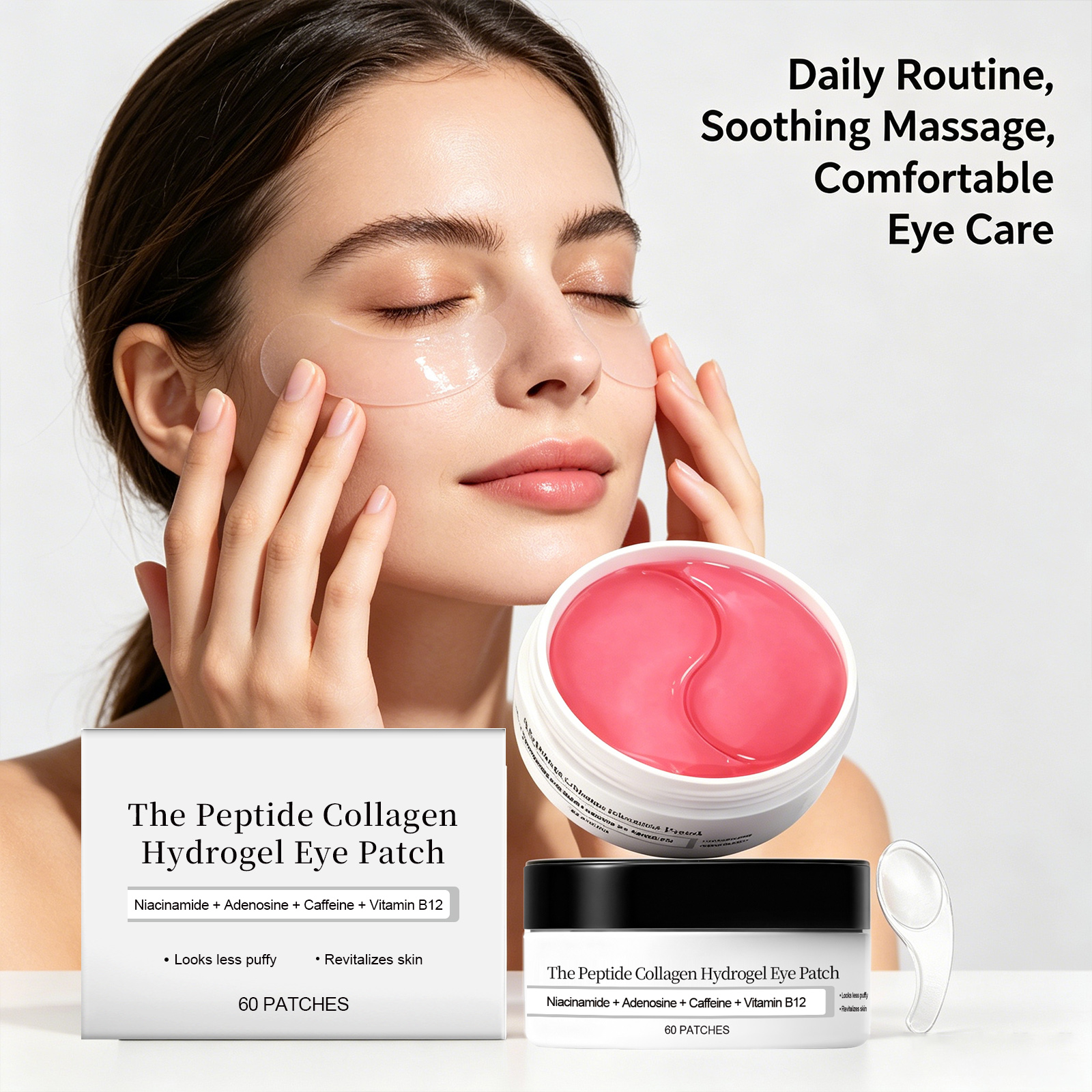 Collagen Hydrogel Eye Patches  - Collagen Eye Patch บทวิจารณ์และราคา