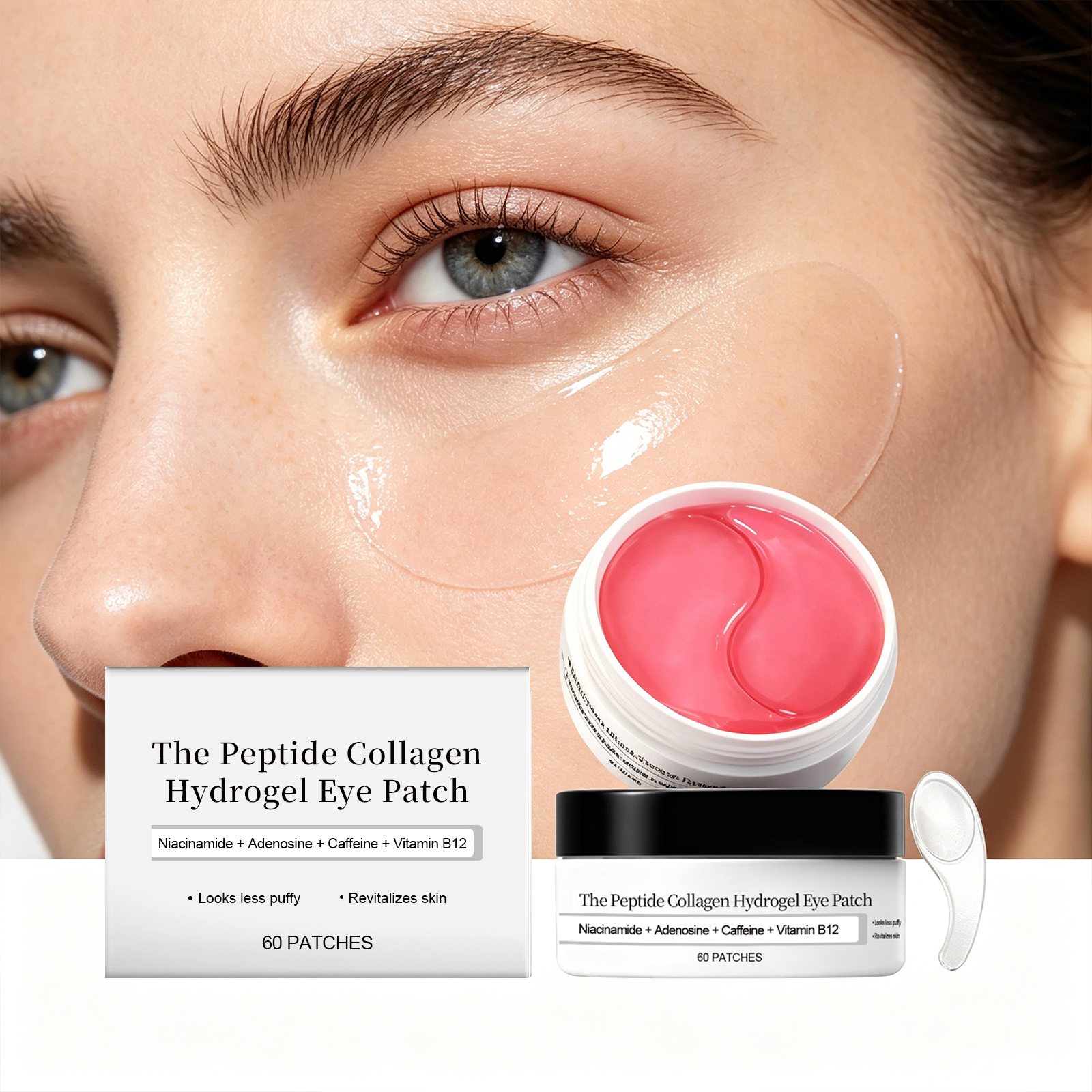 Collagen Hydrogel Eye Patches  - Collagen Eye Patch บทวิจารณ์และราคา