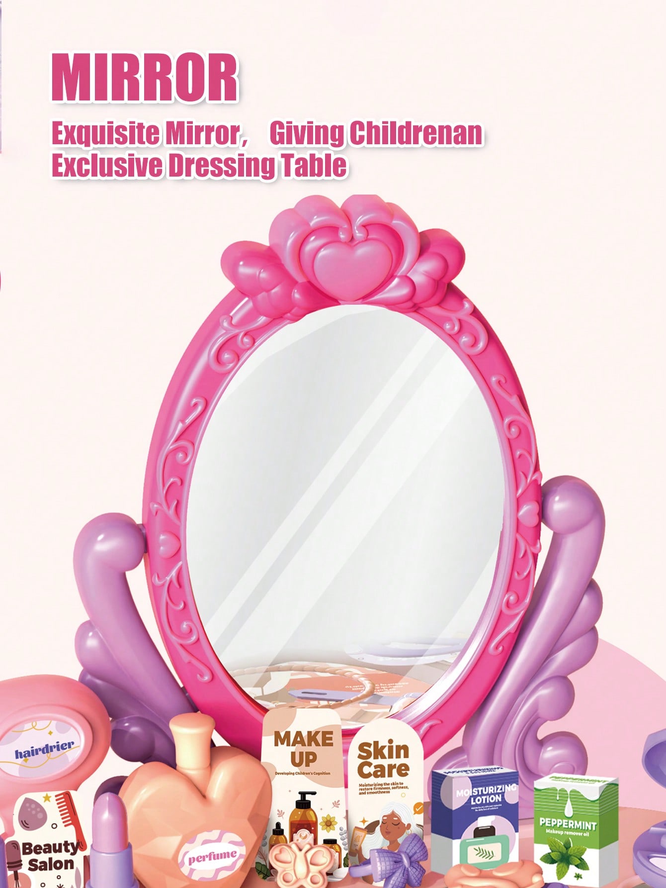 Kids Princess Vanity Dressing  - Beauty Makeup Kit For Kids บทวิจารณ์และราคา