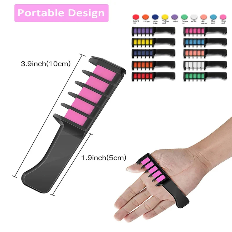 10PCS Children Multi Color Hai - Beauty Makeup Kit For Kids บทวิจารณ์และราคา