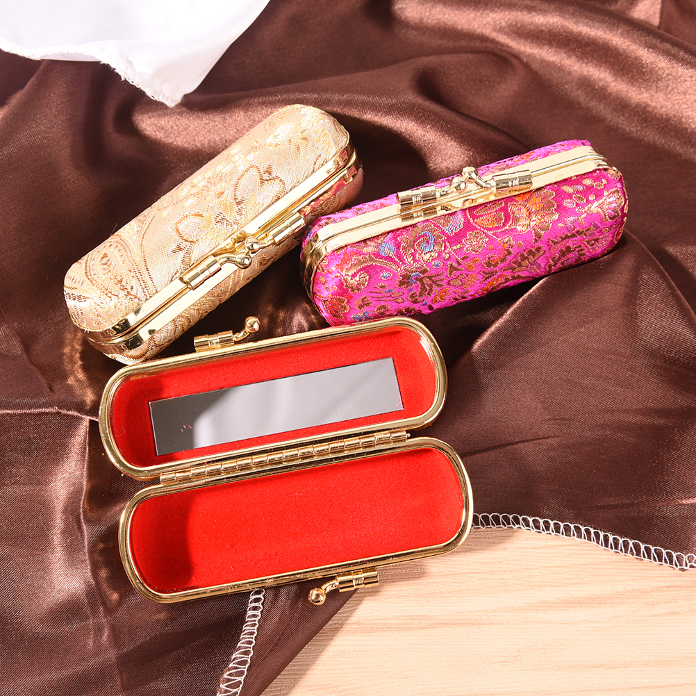 Portable Mini Makeup Silk Box  - Beauty Kiss Makeup บทวิจารณ์และราคา