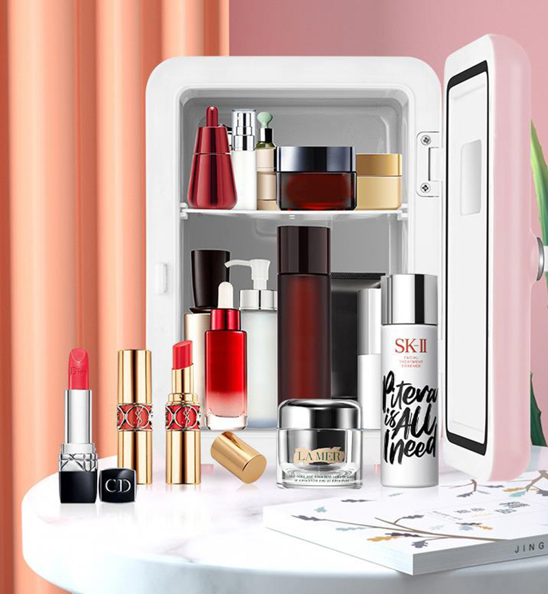Dual-Use 4L Home Car Use Refri - Beauty Makeup Fridge บทวิจารณ์และราคา