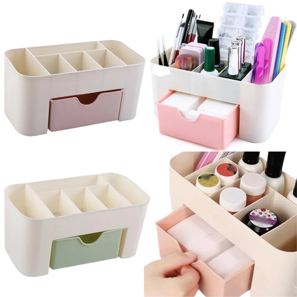 Nail Art Organizer Desktop Dra - Beauty Kiss Makeup บทวิจารณ์และราคา