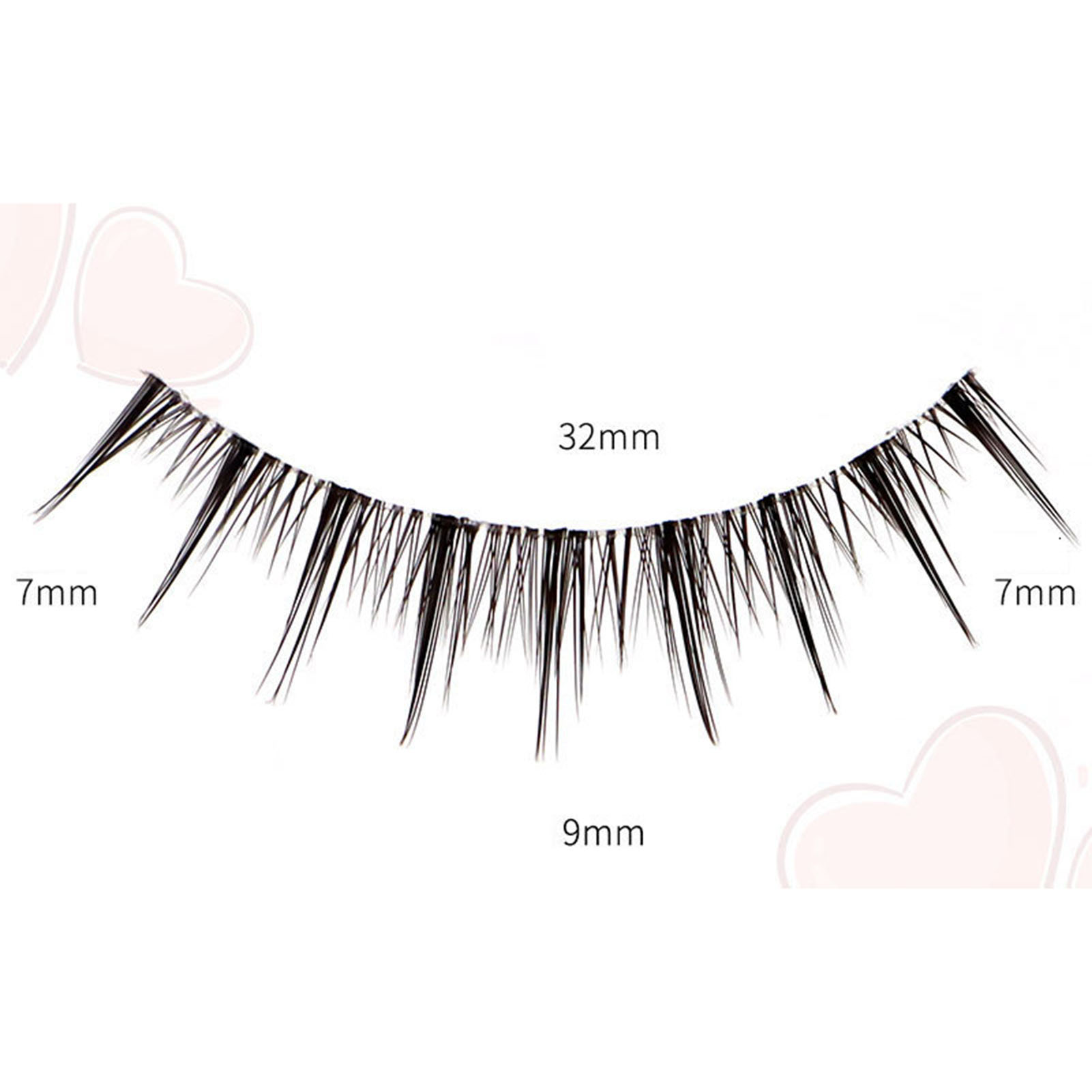 Lashes Wispy Eyelashes 6-12mm  - Beauty Makeup Look บทวิจารณ์และราคา