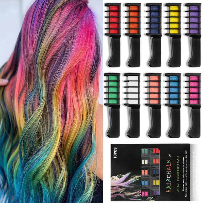 10PCS Children Multi Color Hai - Beauty Makeup Kit For Kids บทวิจารณ์และราคา