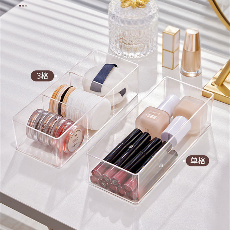 Acrylic Cosmetics Storage Box  - Beauty Kiss Makeup บทวิจารณ์และราคา