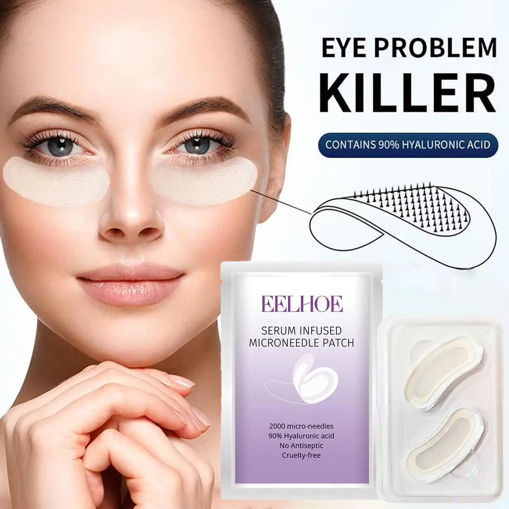 1 Pair Micro-needle Eye Patch  - Collagen Eye Patch บทวิจารณ์และราคา
