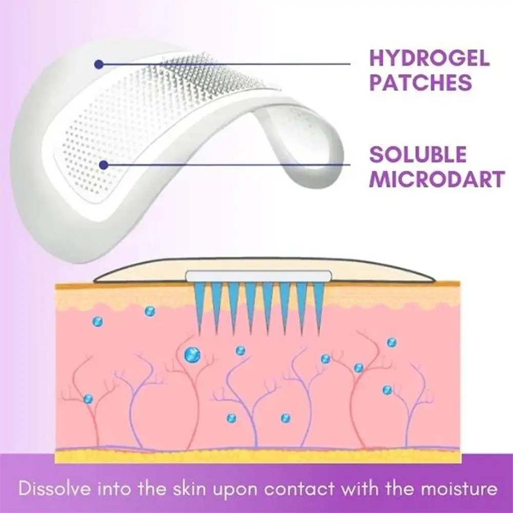 1 Pair Micro-needle Eye Patch  - Collagen Eye Patch บทวิจารณ์และราคา