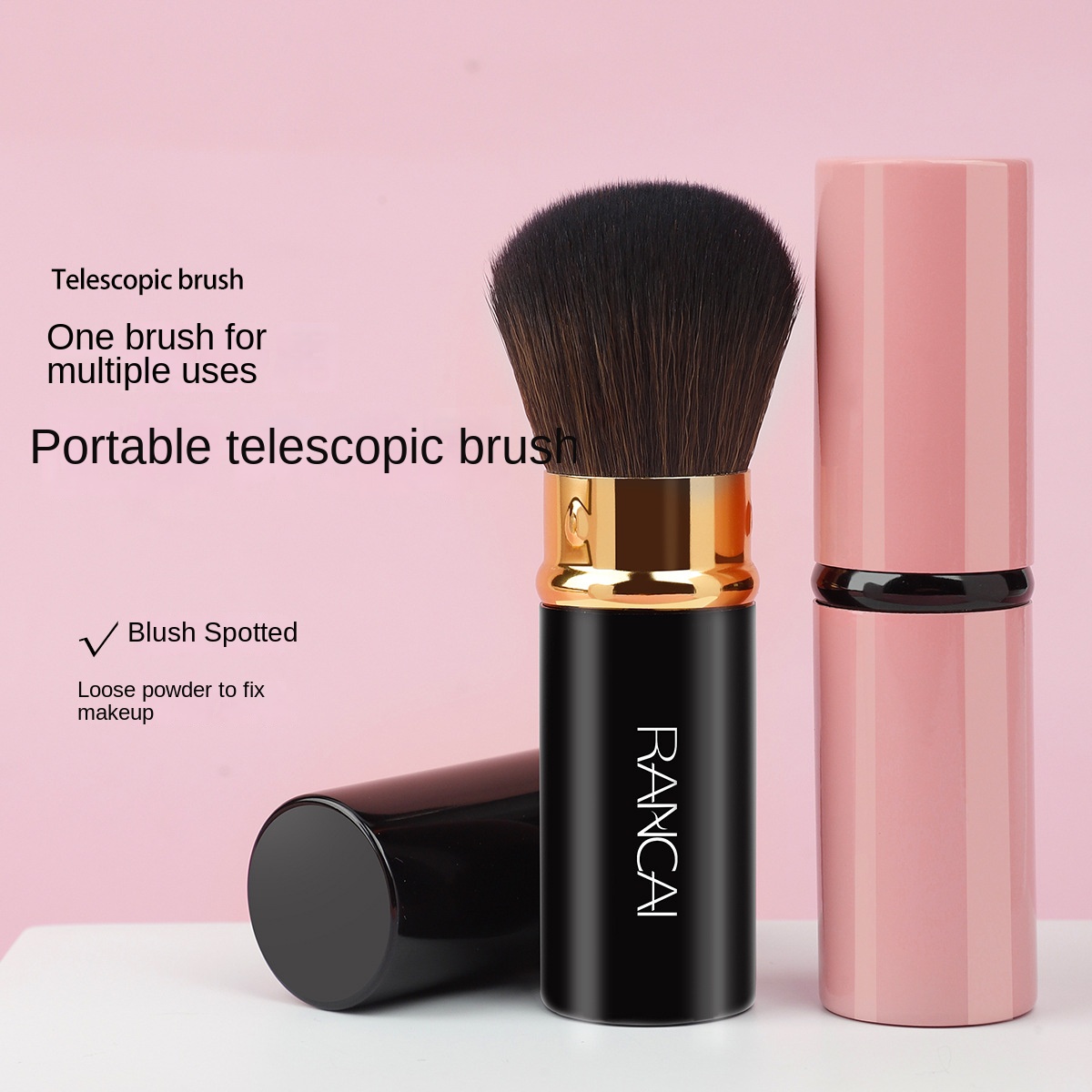 Pro Retractable Soft Makeup Br - Beauty Queen Makeup บทวิจารณ์และราคา