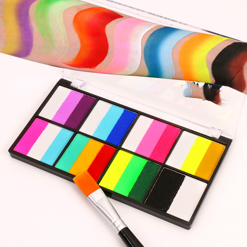 Water-Soluble Rainbow Palette  - Beauty Makeup Kit For Kids บทวิจารณ์และราคา