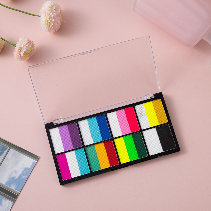 Water-Soluble Rainbow Palette  - Beauty Makeup Kit For Kids บทวิจารณ์และราคา