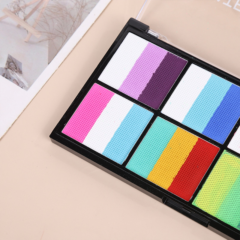 Water-Soluble Rainbow Palette  - Beauty Makeup Kit For Kids บทวิจารณ์และราคา